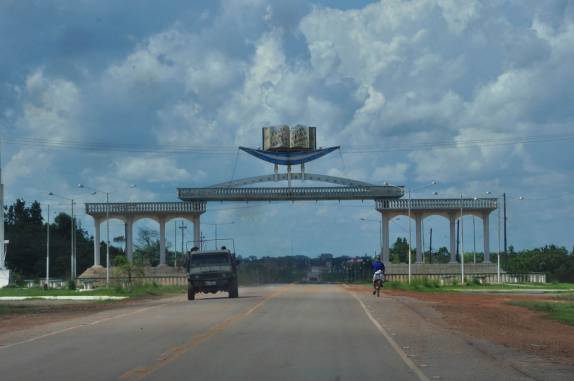Chegando á Humaitá, no Amazonas